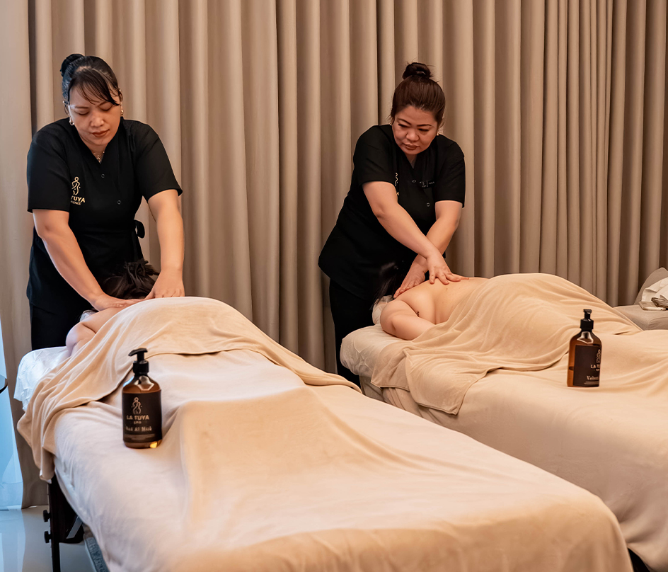 Couples Massage at home - shared luxury home spa experience Dubai